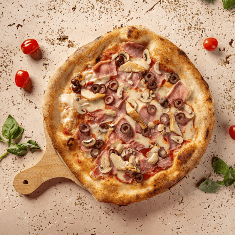 Capricciosa pizza